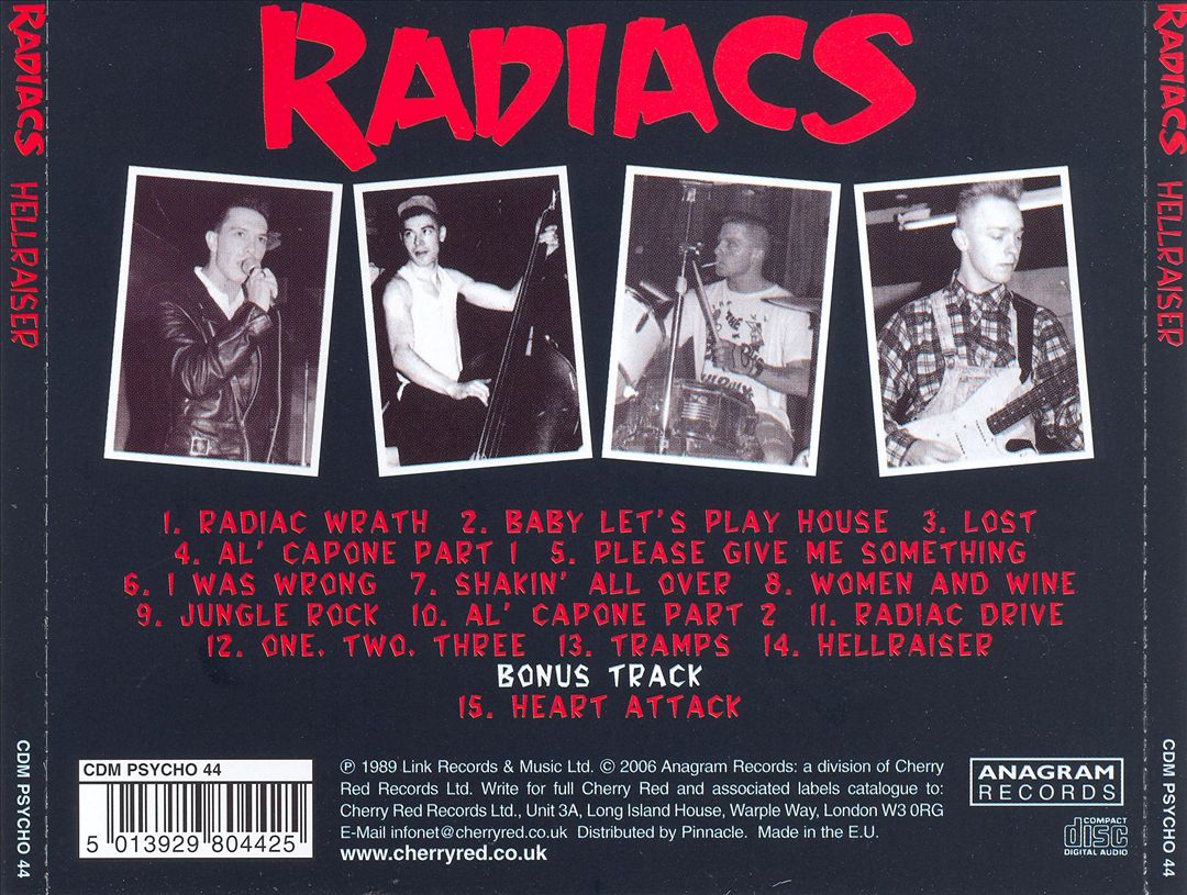 CD - Radiacs - Hellraiser