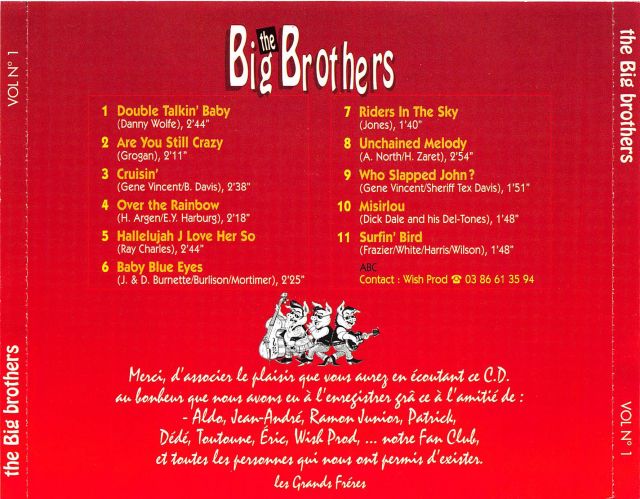 CD - Big Brothers - Vol. 1