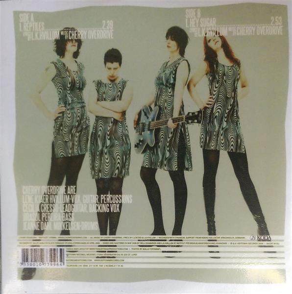 CD-Single - Cherry Overdrive - Reptiles