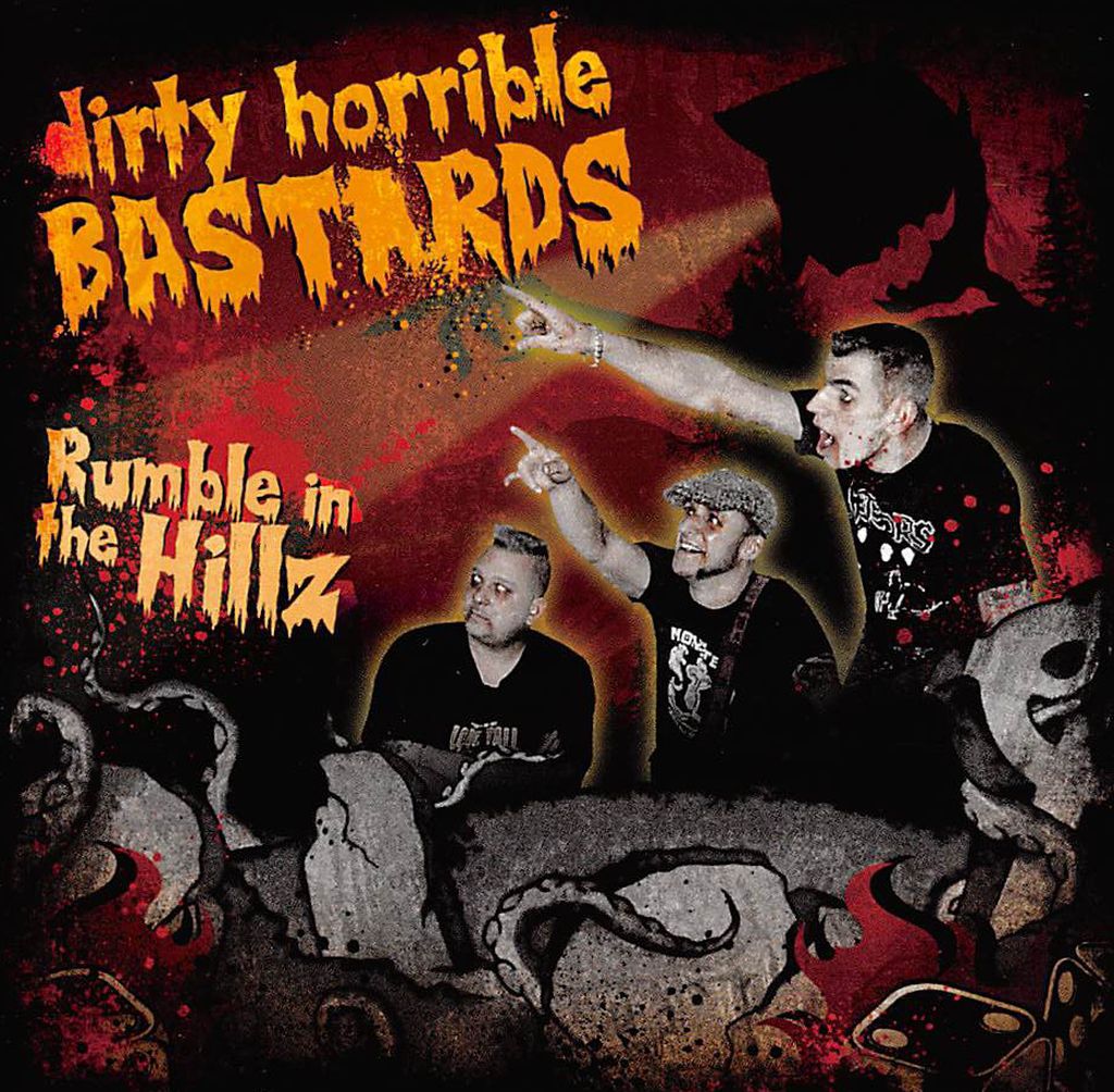 CD - Dirty Horrible Bastards - Rumble In The Hillz