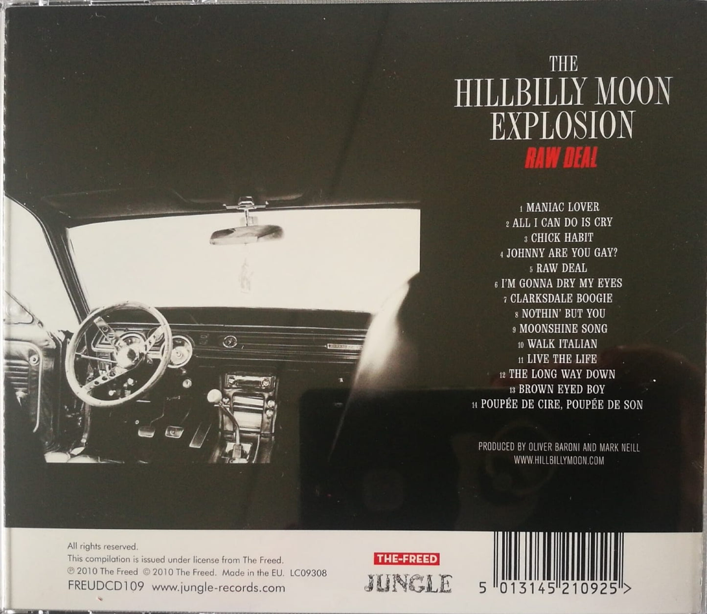 CD - Hillbilly Moon Explosion - Raw Deal