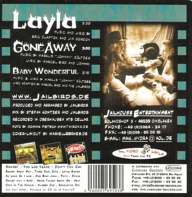 CD-Single - Jailbirds - Layla