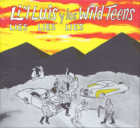 CD - Luis And The Wild Teens - Lies Lies Lies