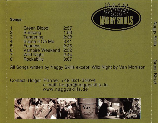 CD - Naggy Skills - Green Blood