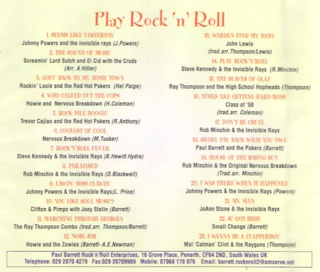 CD - VA - Play Rock'n'Roll