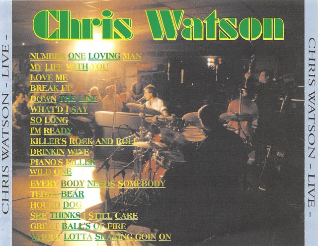 CD - Chris Watson - Live