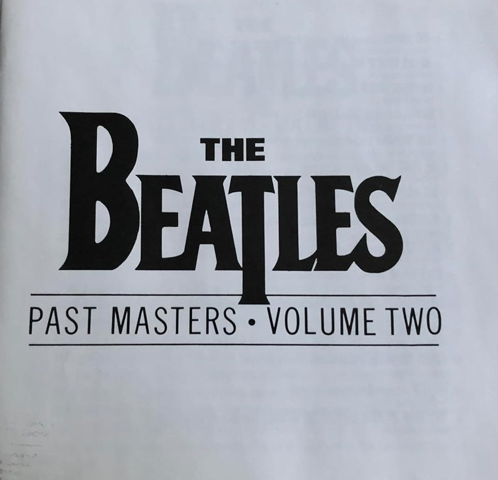 CD - Beatles - Past Masters Vol. 2