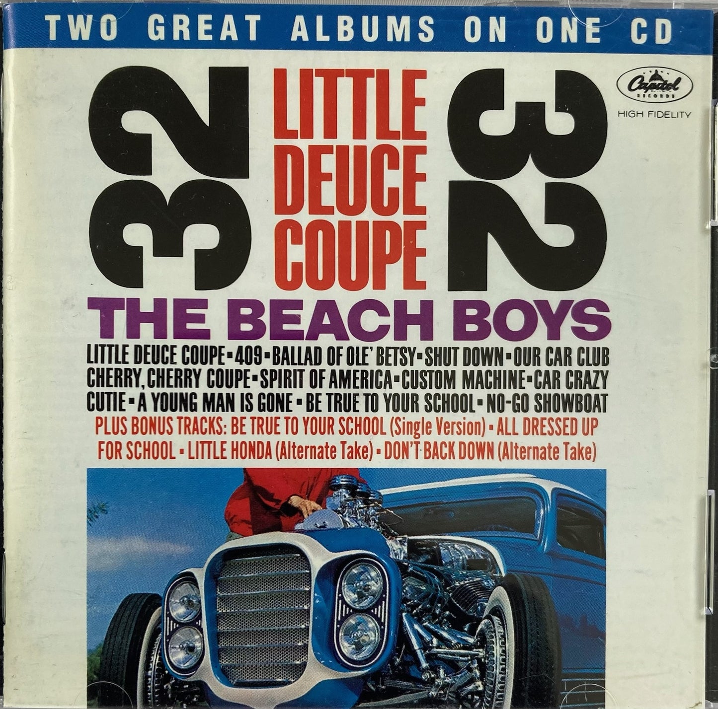 CD - Beach Boys - Little Deuce Coupe 32