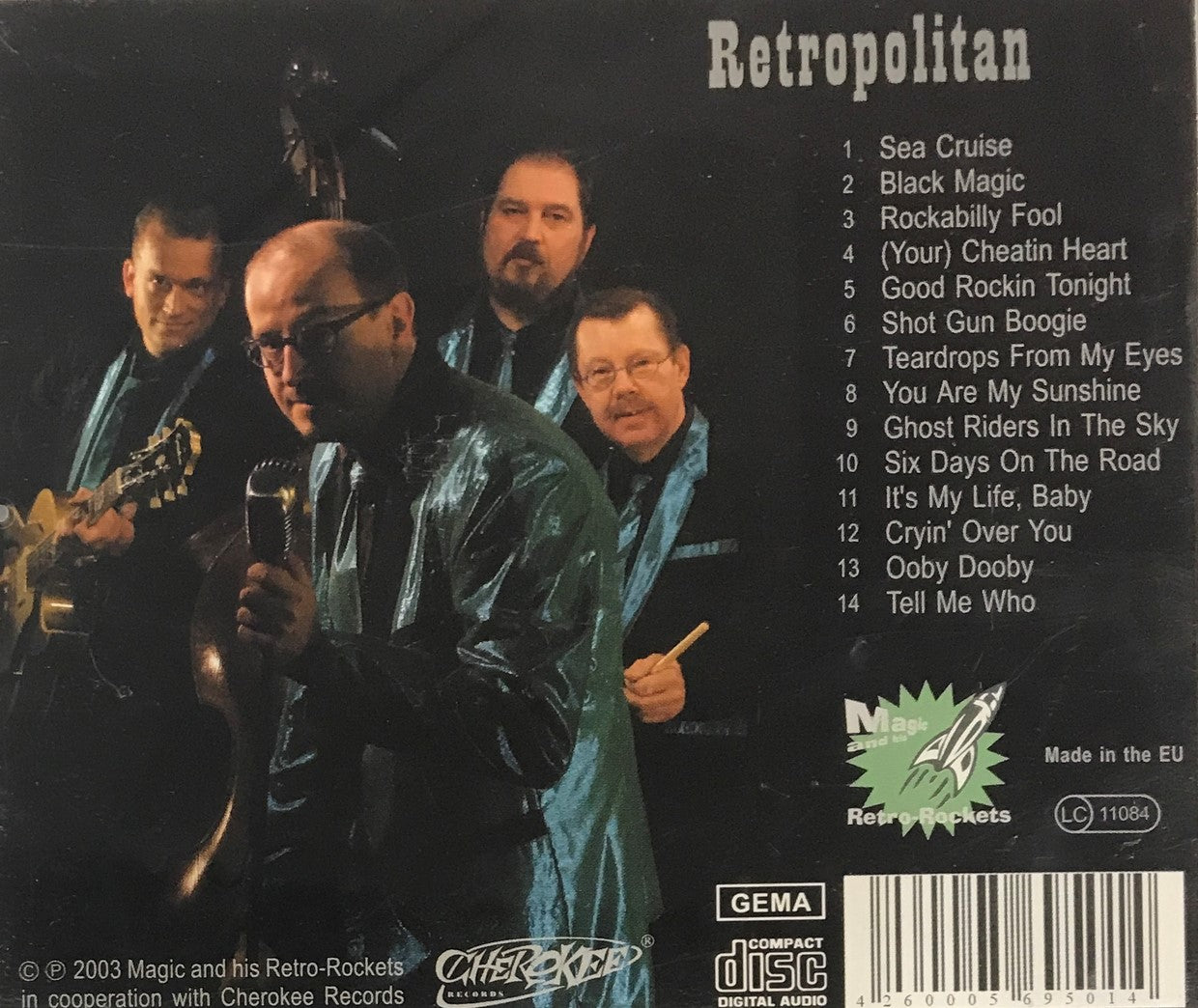 CD - Magic & His Retro-Rockers - Retropolitan