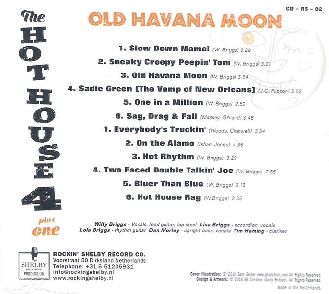 CD - Hot House 4 Plus One - Old Havanna Moon