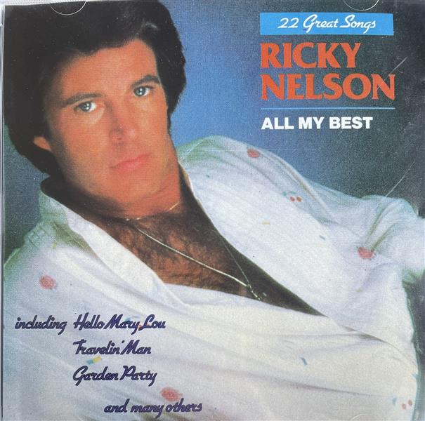 CD - Ricky Nelson - 22 Greatest Songs - All My Best