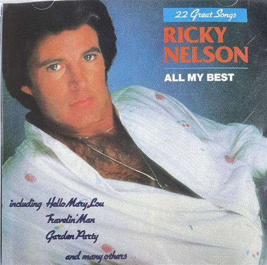 CD - Ricky Nelson - 22 Greatest Songs - All My Best