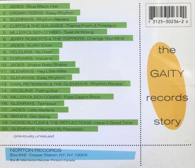 CD - VA - Bloodshot! - The Gaity Records Story Vol. 2