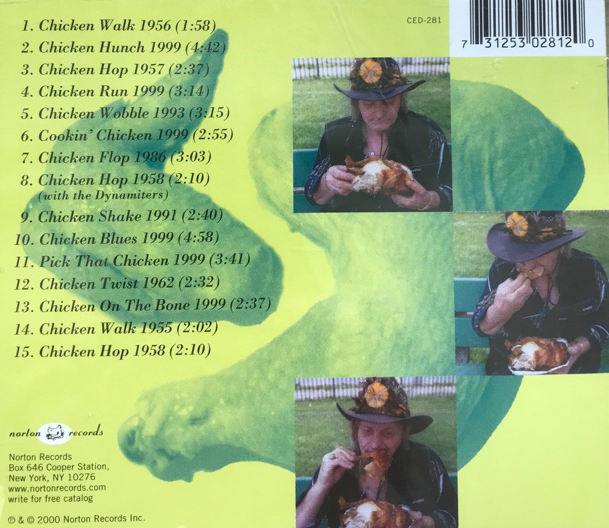 CD - Hasil Adkins - Poultry In Motion