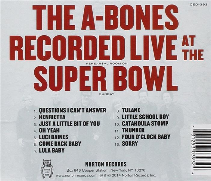 CD - A-Bones - Ears Wide Shut