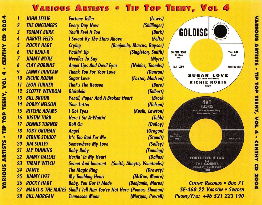 CD - VA - Tip Top Teeny Vol. 4