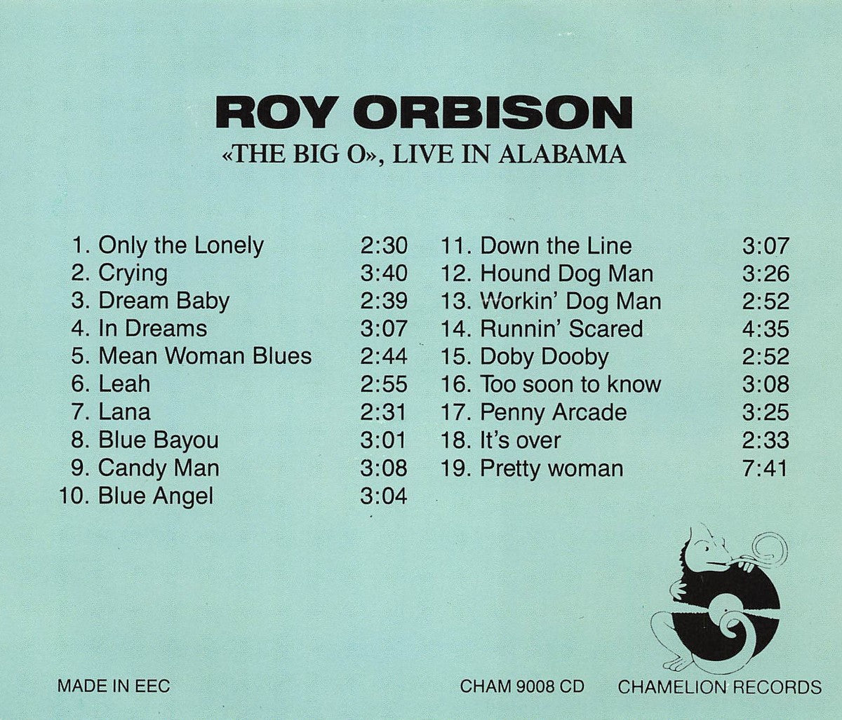 CD - Roy Orbison - The Big O