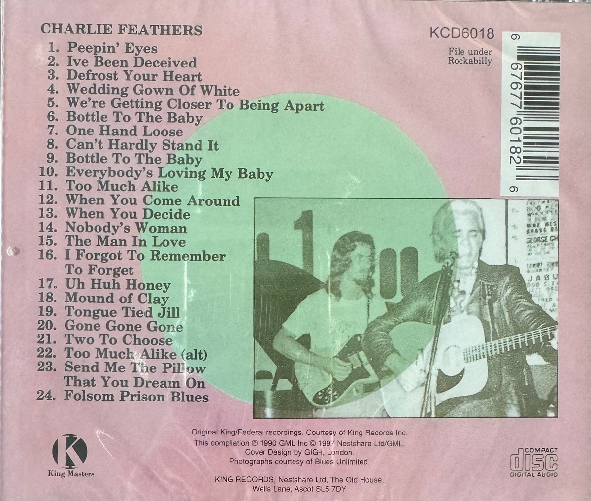 CD - Charlie Feathers - Gone Gone Gone