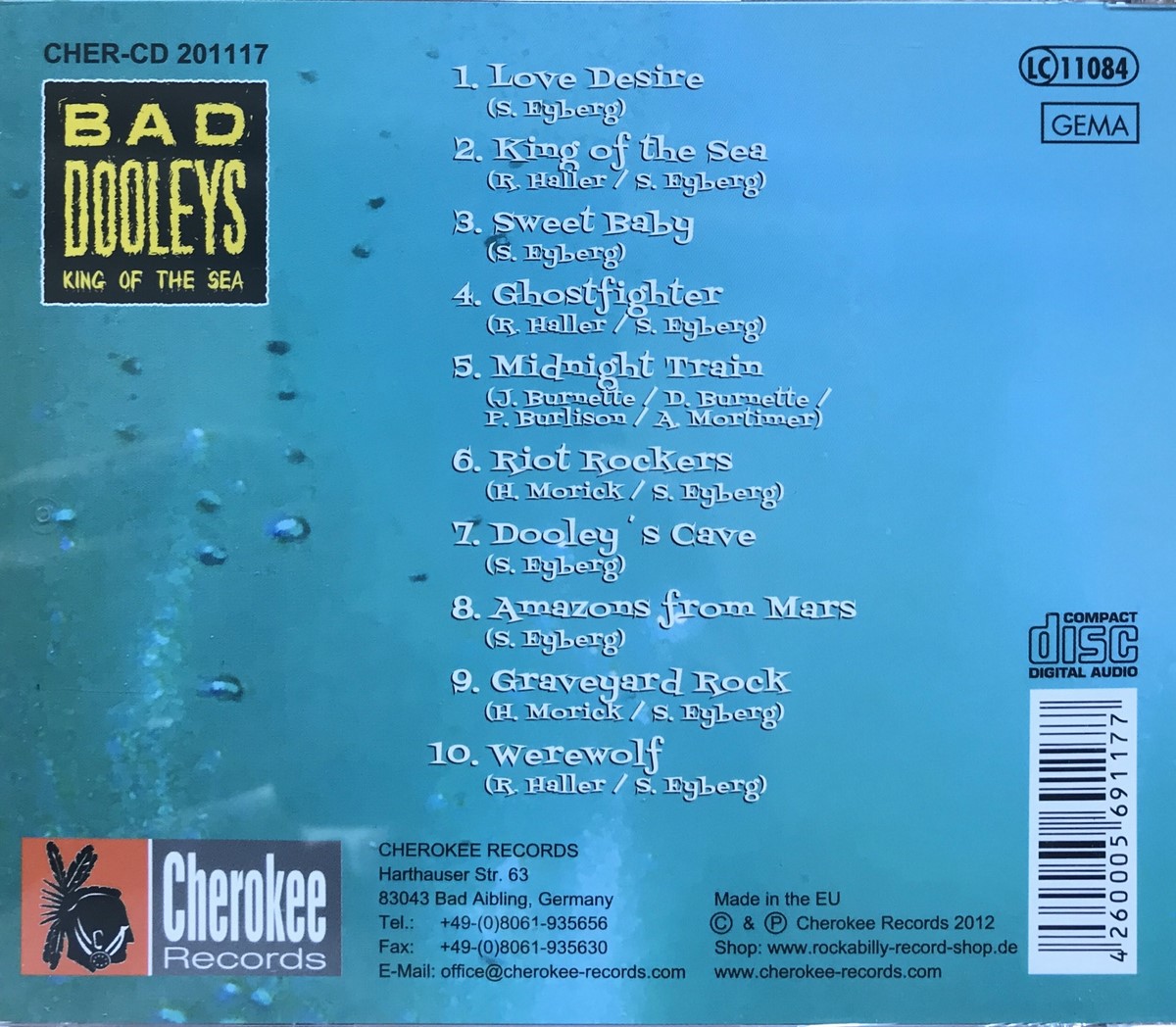 CD - Bad Dooleys - King Of The Sea