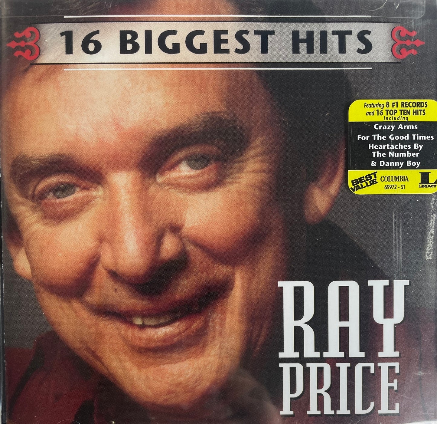 CD - Ray Price - 16 Biggest Hits