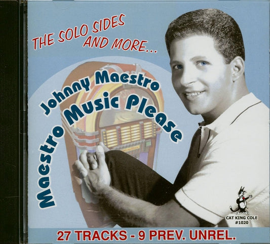 CD - Johnny Maestro - Maestro Music Please - The Solo Sides And More