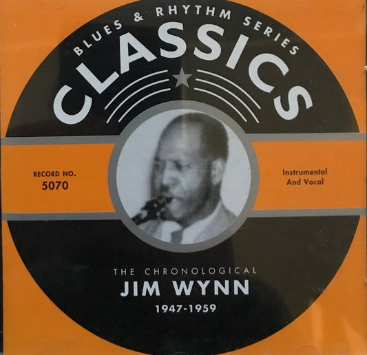 CD - Jim Wynn - 1947 - 1959 The chronological classics