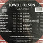 CD - Lowell Fulson - 1947 - 1948 The chronological classics