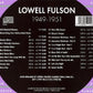 CD - Lowell Fulson - 1949 - 1951 The chronological classics