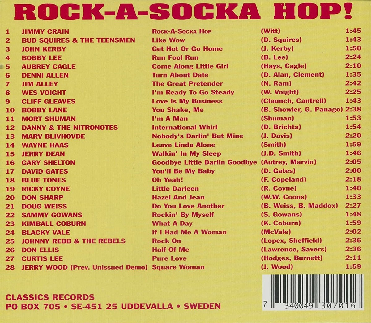 CD - VA - Rock-A-Socka-Hop Vol. 1