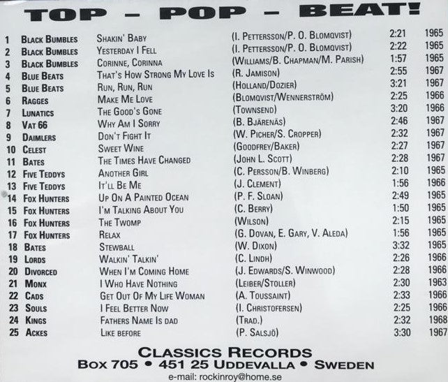 CD - VA - Topp Pop Beat