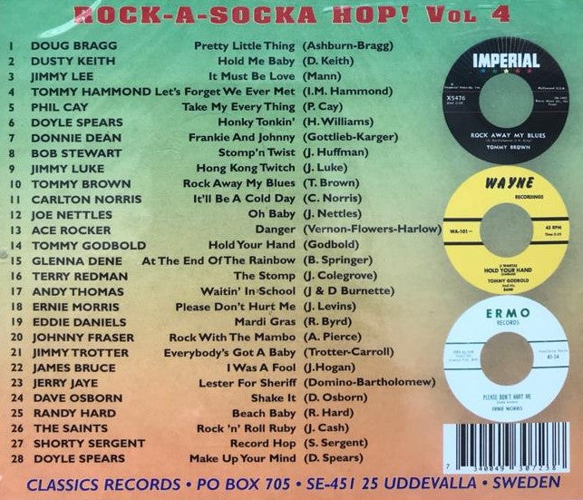 CD - VA - Rock-A-Socka Hop Vol. 4