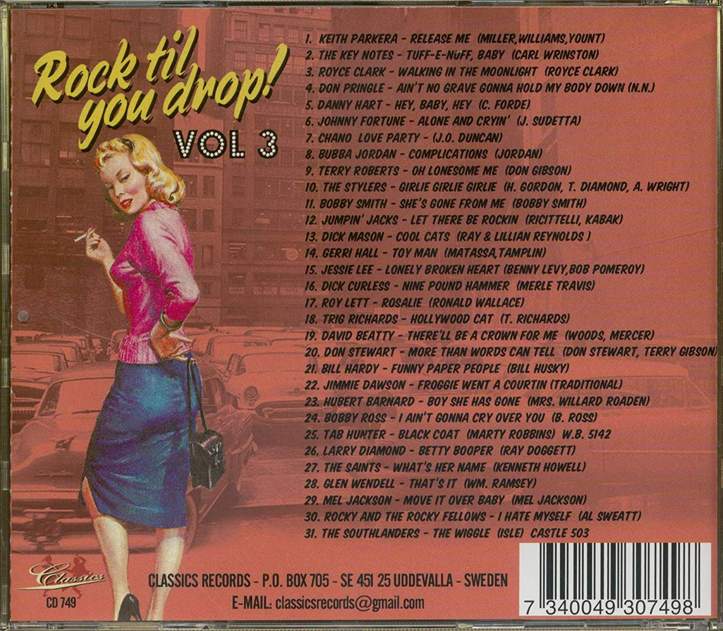 CD - VA - Rock Til You Drop Vol. 3