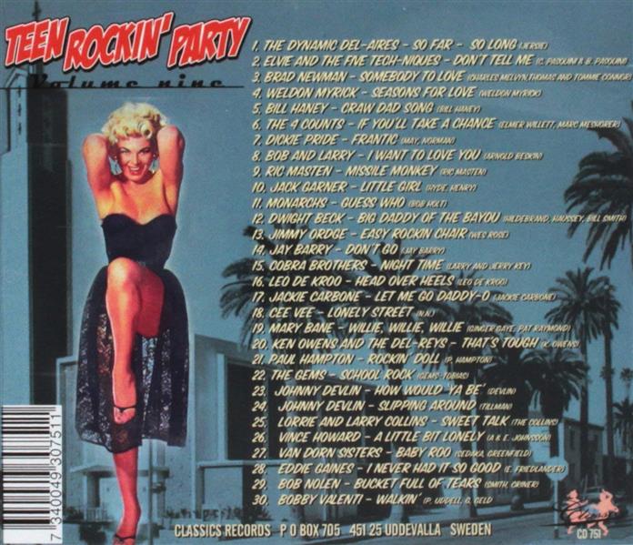 CD - VA - Teen Rockin Party Vol. 9