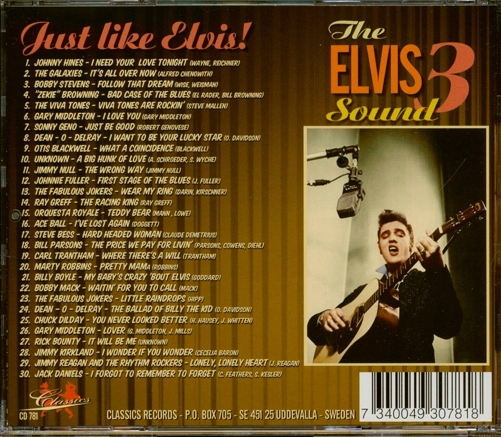 CD - VA - The Elvis Sound Vol. 3