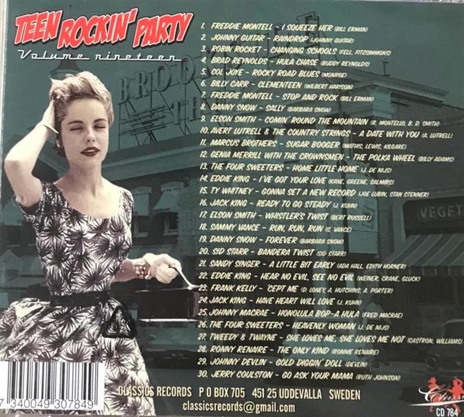 CD - VA - Teen Rockin Party Vol. 19