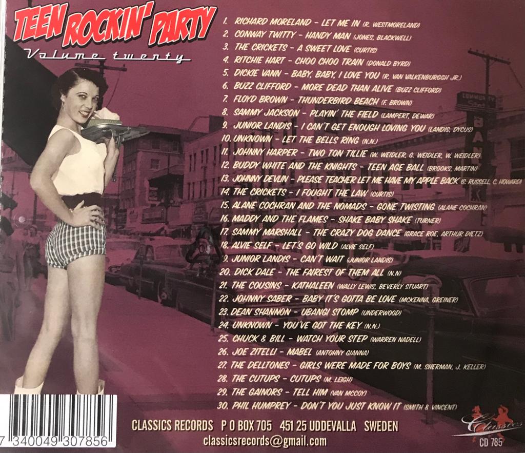 CD - VA - Teen Rockin Party Vol. 20