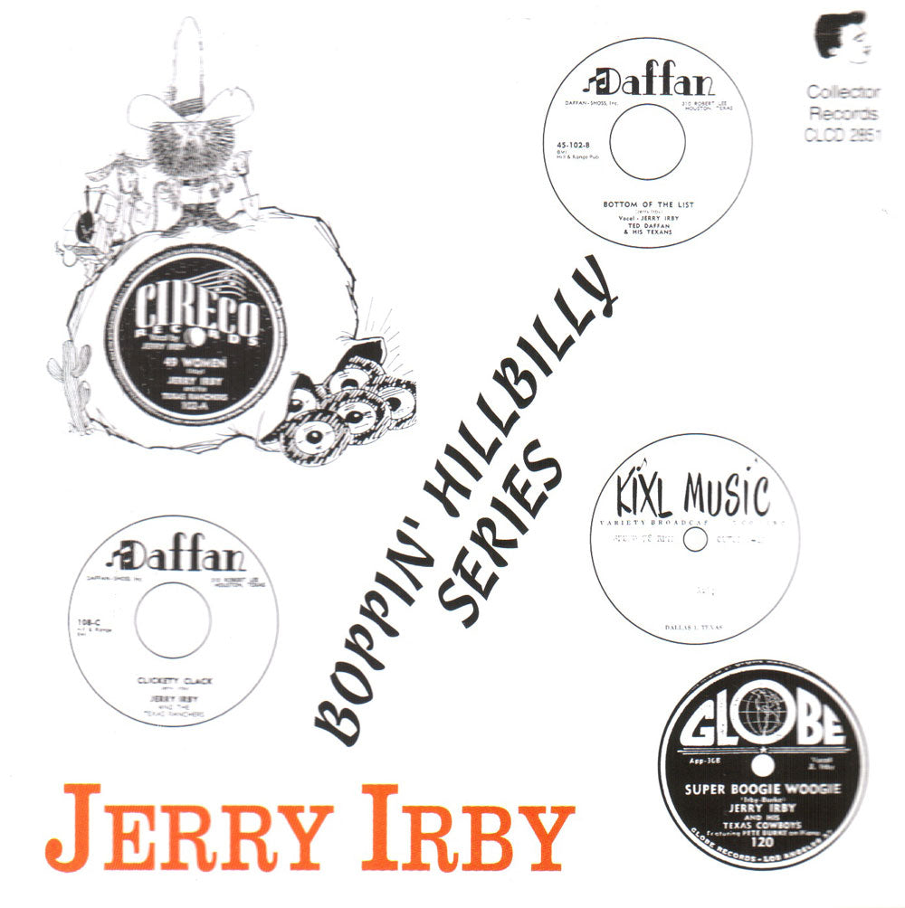 CD - Jerry Irby - Boppin' Hillbilly Series