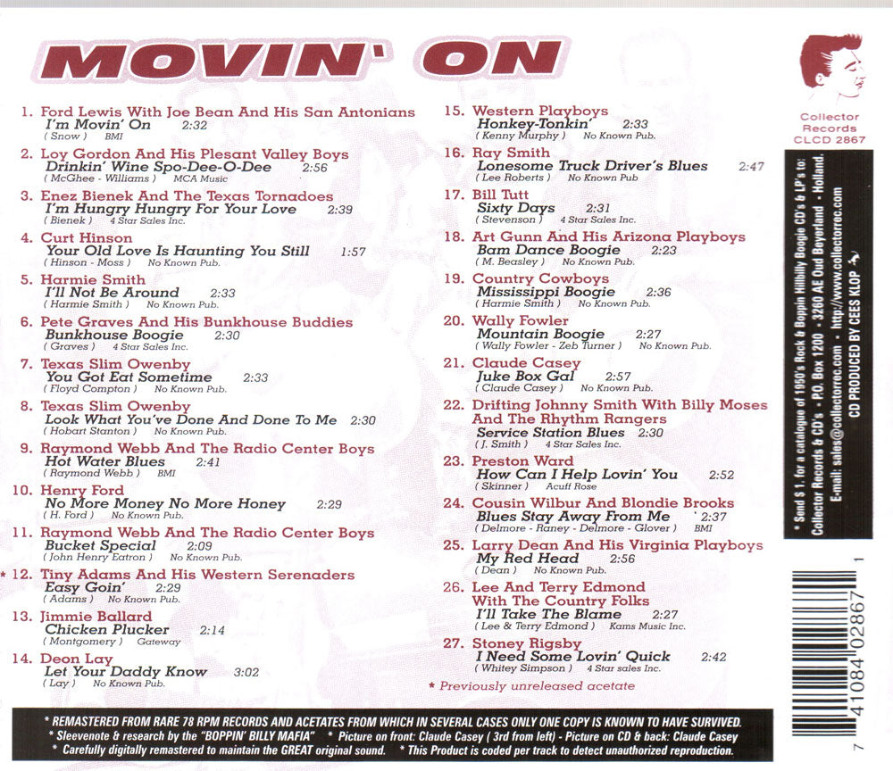 CD - VA - Movin' On