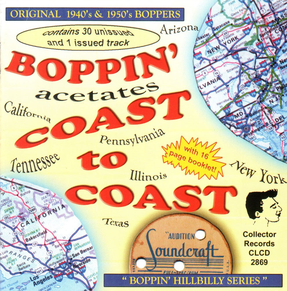 CD - VA - Boppin’Acetates,Coast To Coast