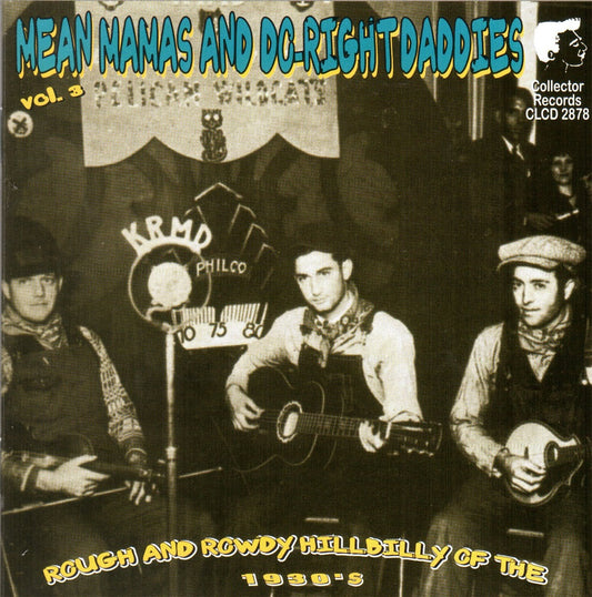 CD - VA - Rough & Rowdy Hillbilly Of The 1930's Vol. 3