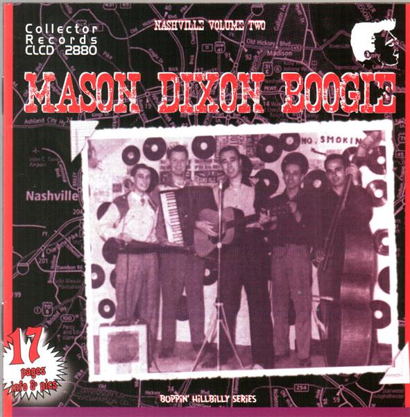 CD - VA - Nashville Vol. 2 - Mason Dixon Boogie