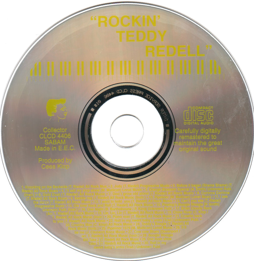 CD - Teddy Redell - Rockin' Teddy Redell