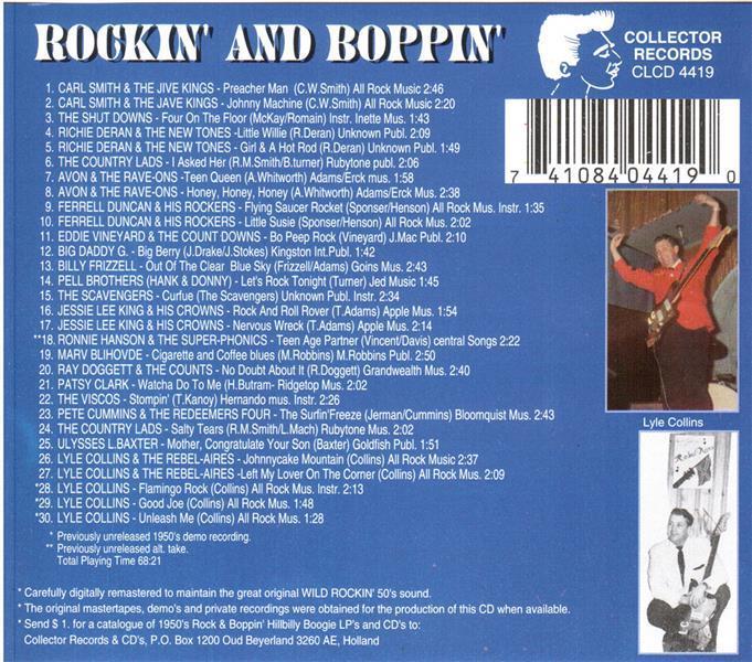 CD - VA - Rockin' And Boppin'