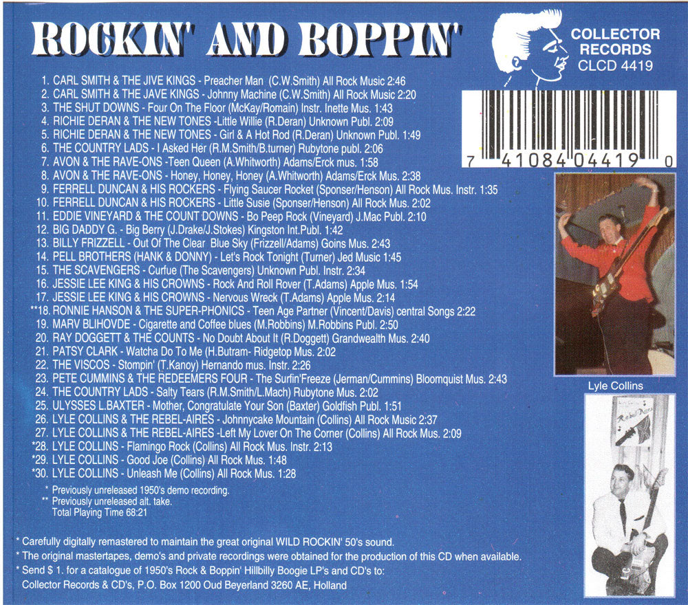 CD - VA - Rockin' And Boppin'