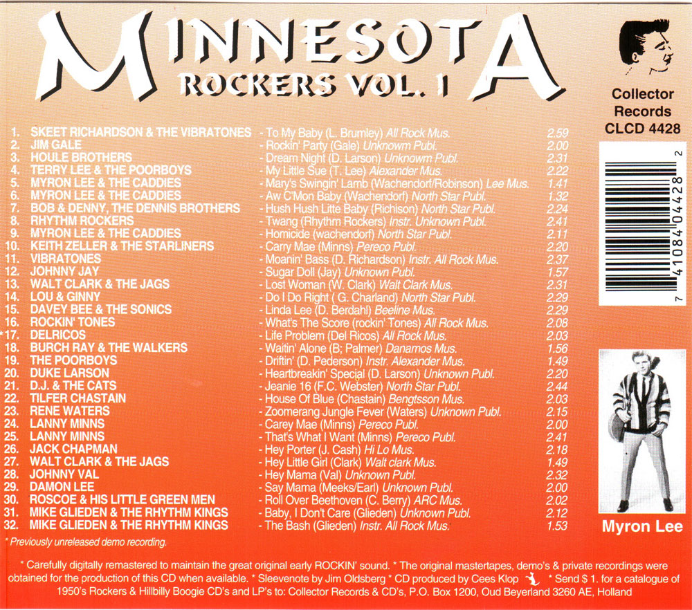 CD - VA - Minnesota Rockers Vol. 1