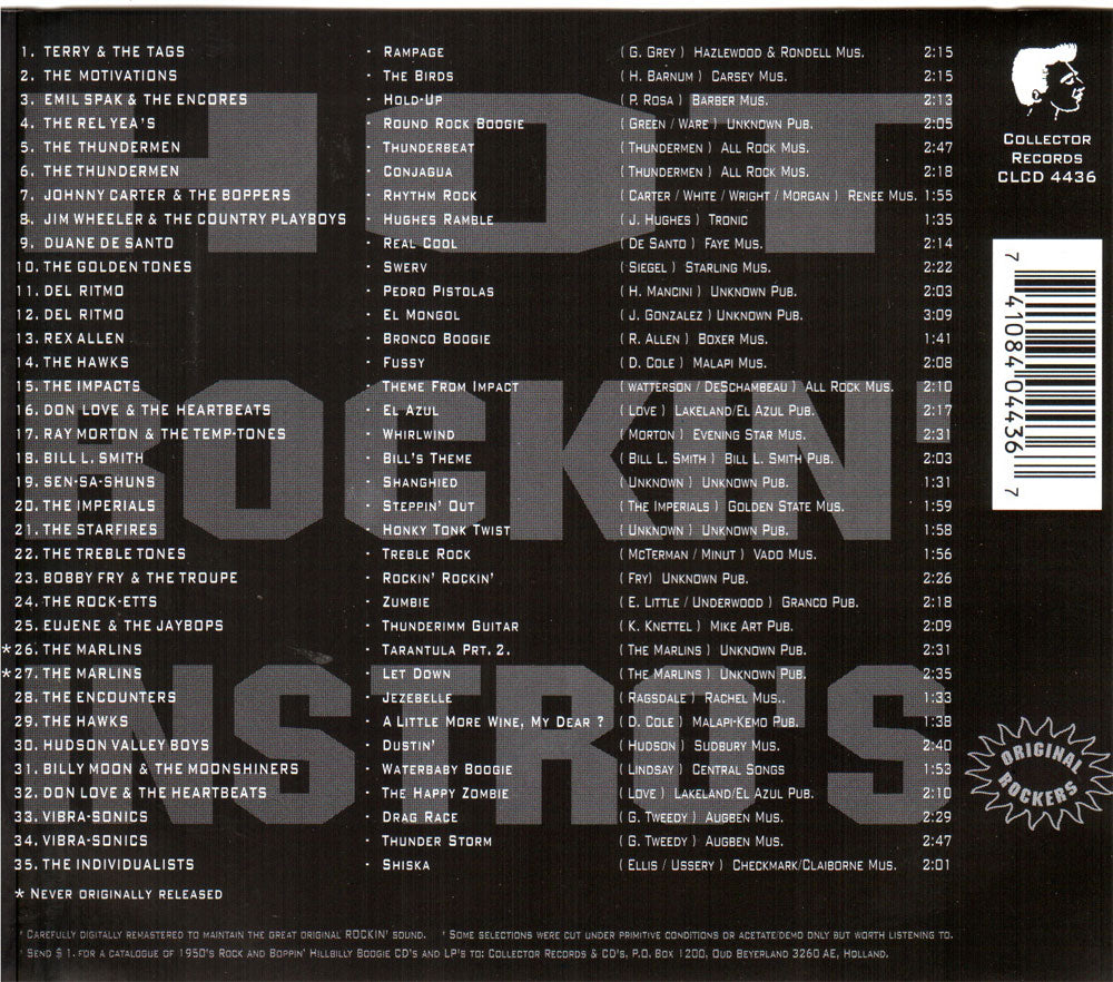 CD - VA - Hot Rockin' Instrumental