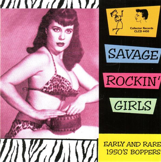 CD - VA - Savage Rockin' Girls