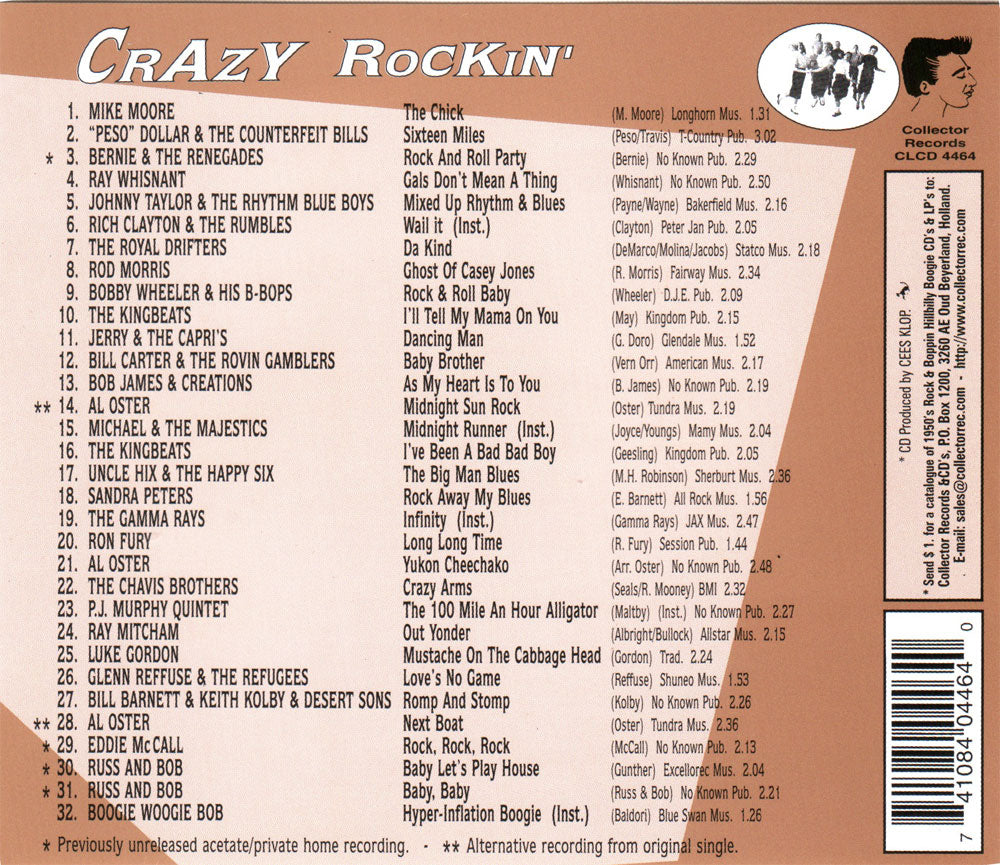 CD - VA - Crazy Rockin