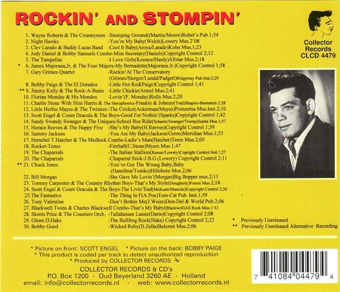 CD - VA - Rockin' and Stompin' 30 Early Rockers