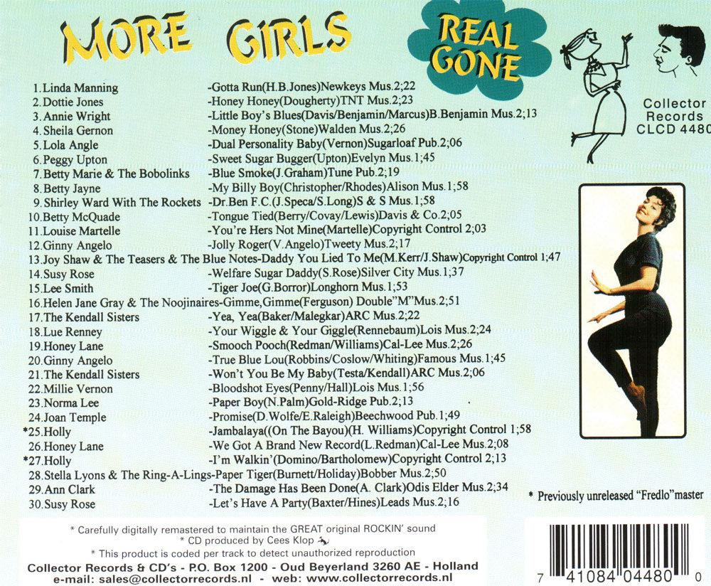 CD - VA - More Real Gone Girls